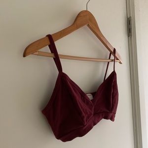 Groceries Apparel organic cotton V Bra